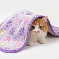 Flauschige Decke Mit Tiermuster -  Pawsnuggle