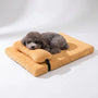 Flauschige Hundematte Mit Kissen -  Slumberpaw