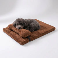 Flauschige Hundematte Mit Kissen -  Slumberpaw
