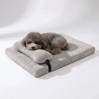 Flauschige Hundematte Mit Kissen -  Slumberpaw