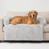 Flauschiges Haustiersofa Mit Seitenlehnen -  Plushpaw