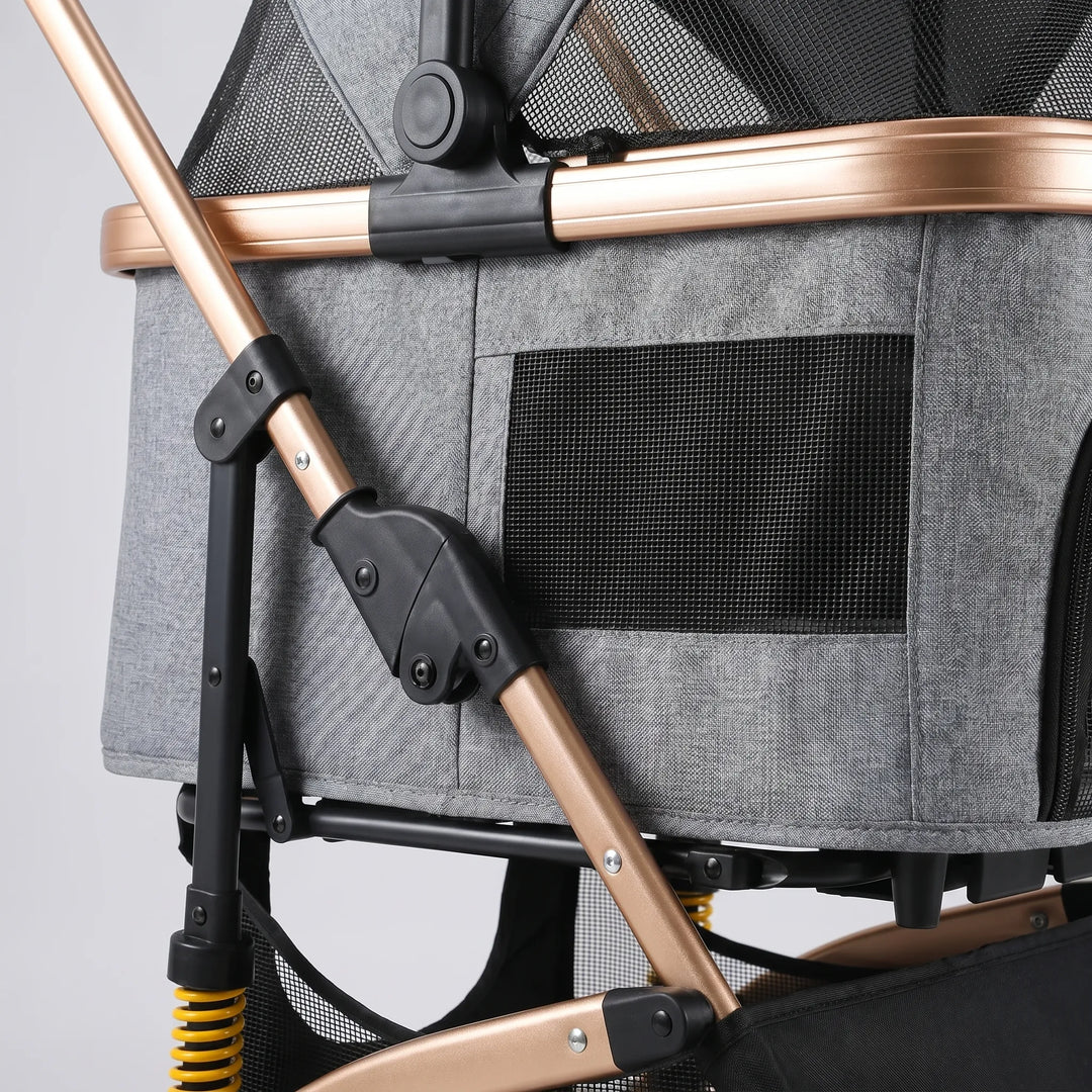 Flexibler Hunde- Und Katzenbuggy -  PawsyGlide