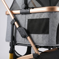 Flexibler Hunde- Und Katzenbuggy -  PawsyGlide