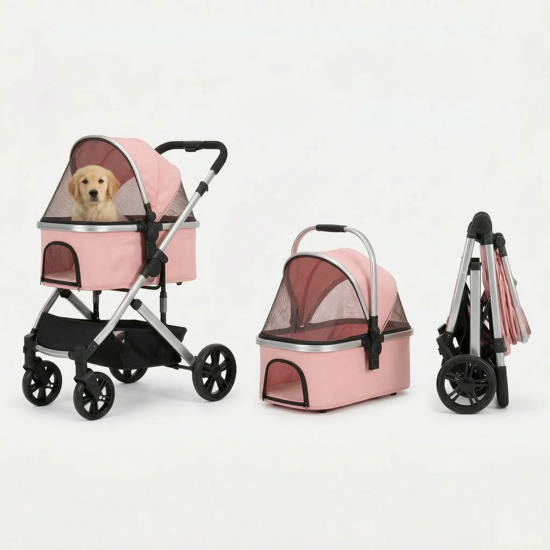 Flexibler Hunde- Und Katzenbuggy -  PawsyGlide