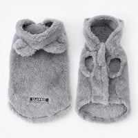 Fluffiger Tierpullover Mit Kapuze -  Fluffon