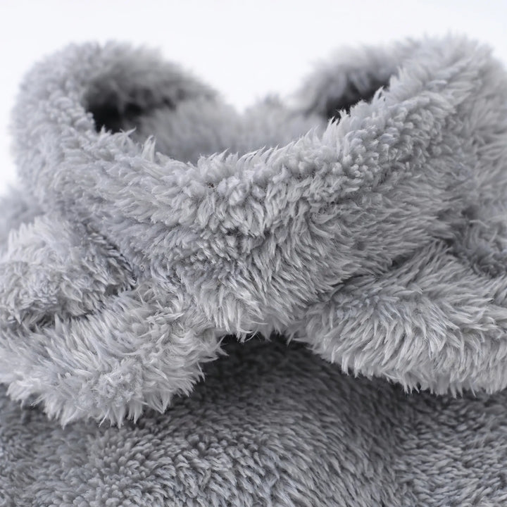 Fluffiger Tierpullover Mit Kapuze -  Fluffon