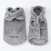 Fluffiger Tierpullover Mit Kapuze -  Fluffon