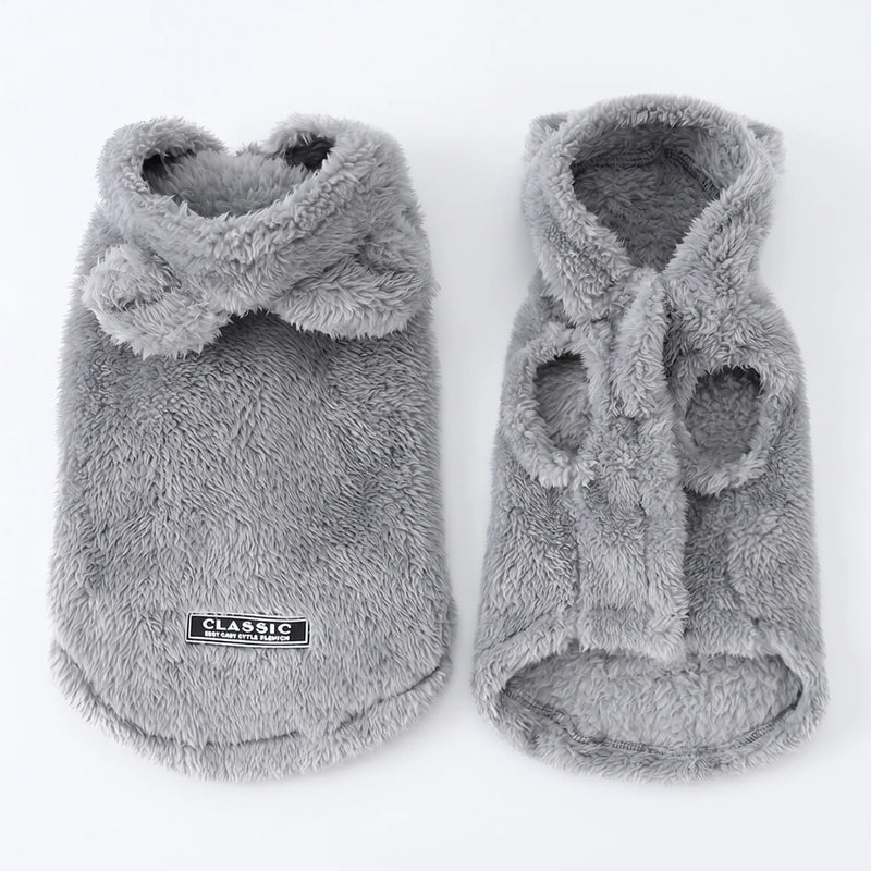 Fluffiger Tierpullover Mit Kapuze -  Fluffon
