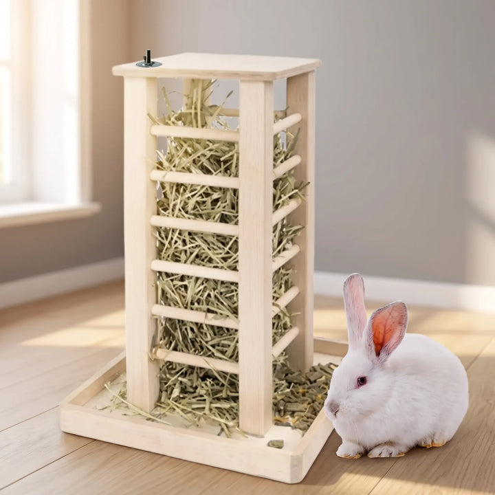 Freistehende Heuraufe Für Kleintiere -  SnackTower