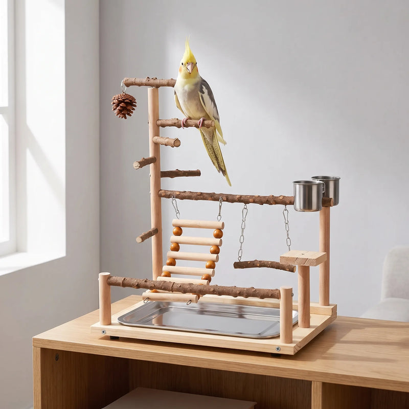 Freistehender Vogelspielplatz Für Wellensittiche -  ChirpStand