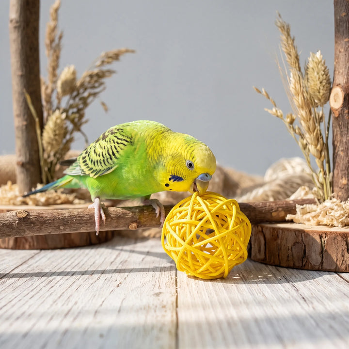 Geflochtenes Knabber- Und Vogelspielzeug -  ChewOrb
