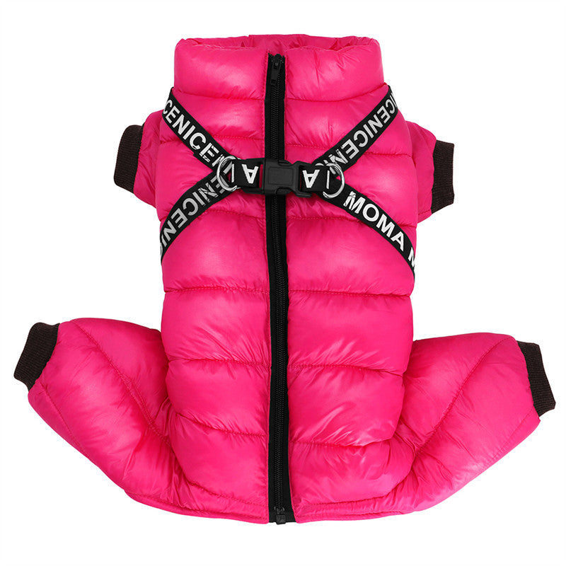 Gefütterte Steppjacke Für Hunde -  Warmify