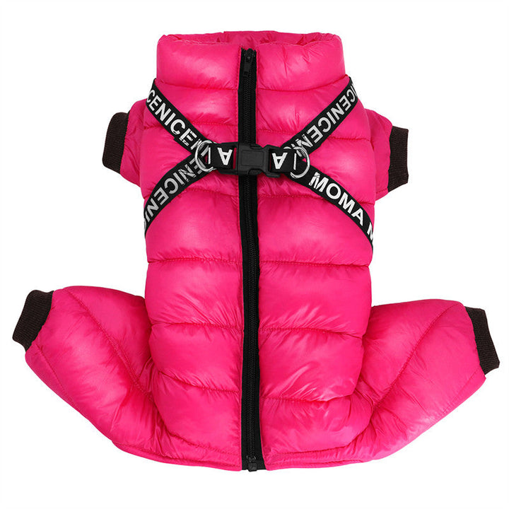 Gefütterte Steppjacke Für Hunde -  Warmify