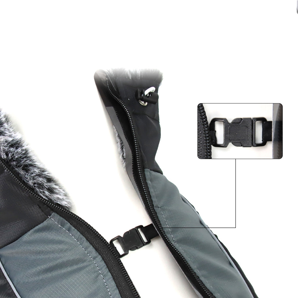 Gefütterte Winterjacke Für Hunde -  Houndex