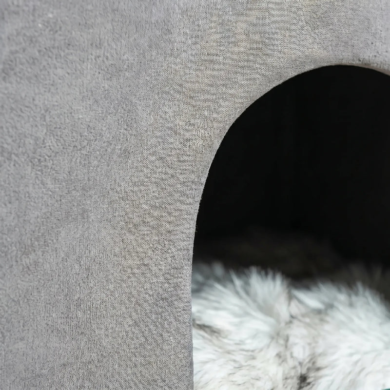 Gepolsterte Tierhöhle Mit Deckel -  Cozylia