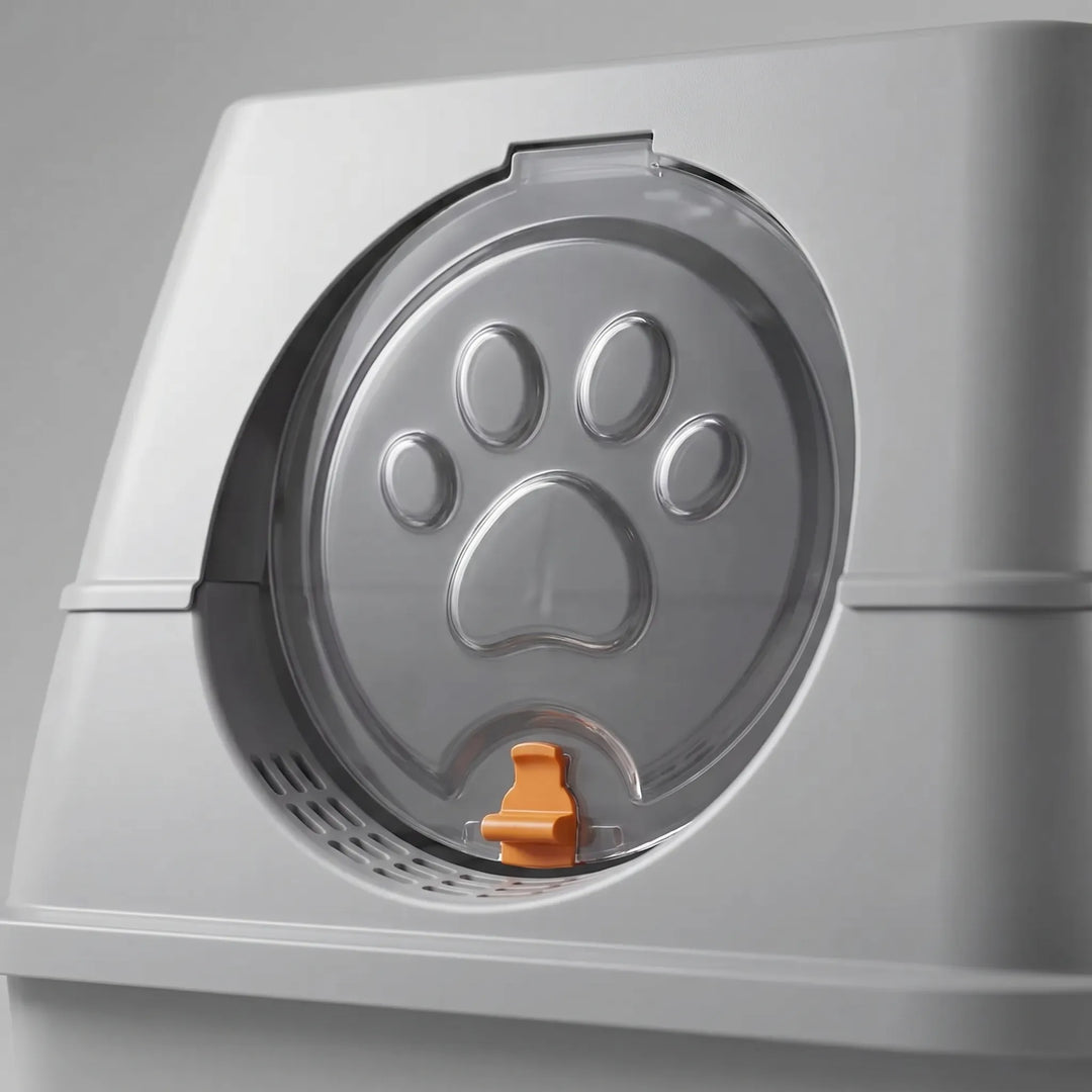 Geschlossene Katzentoilette Mit Haube -  Sanito