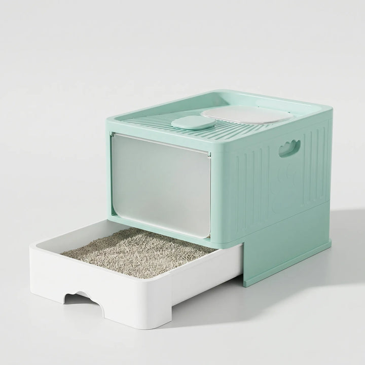 Geschlossene Katzentoilette Mit Schublade -  Lumexia