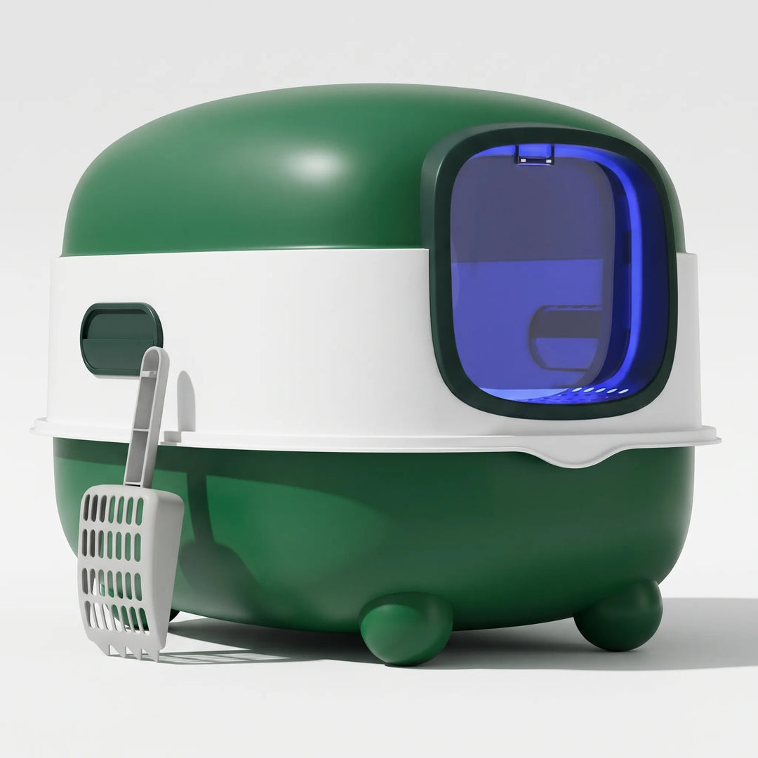 Geschlossene Katzentoilette Mit UV-Licht -  Lumibox