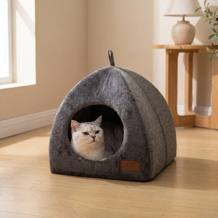 Geschlossenes Katzenbett -  Purrdome