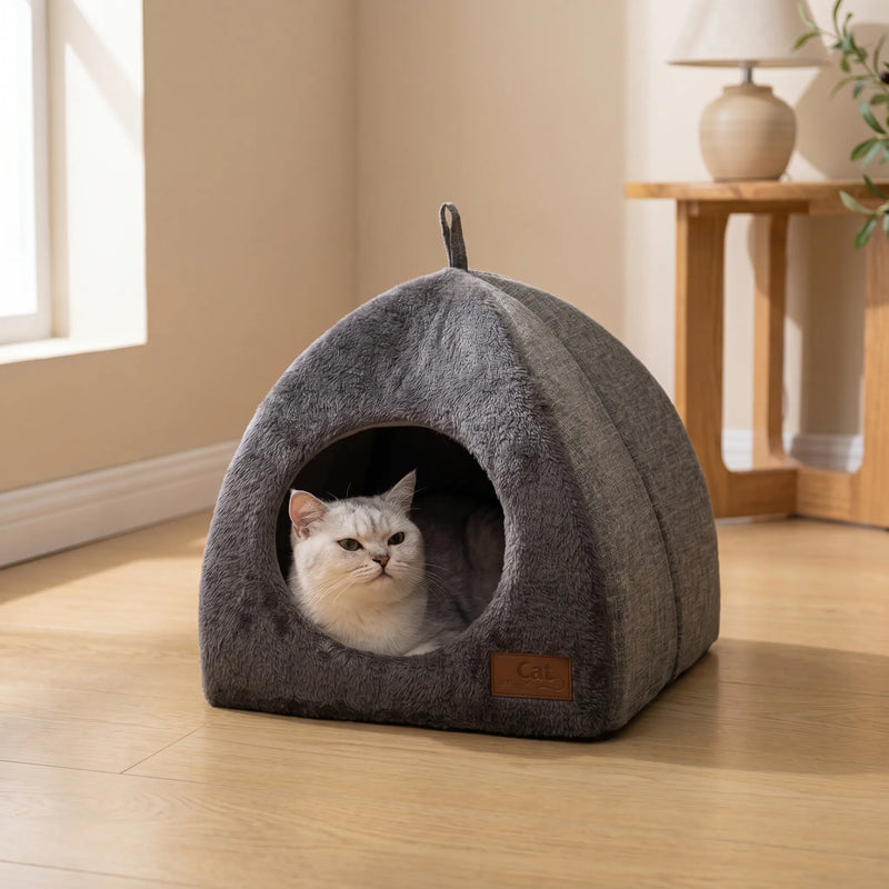 Geschlossenes Katzenbett -  Purrdome