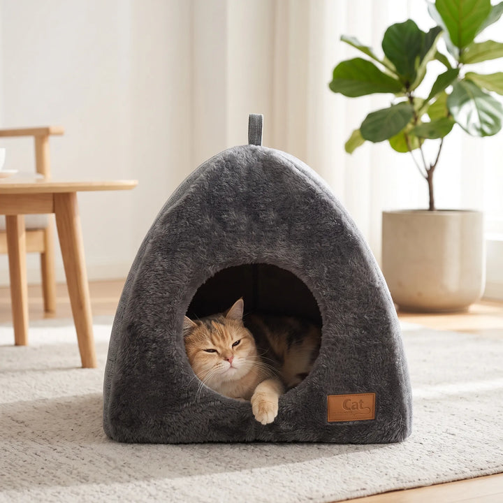 Geschlossenes Katzenbett -  Purrdome