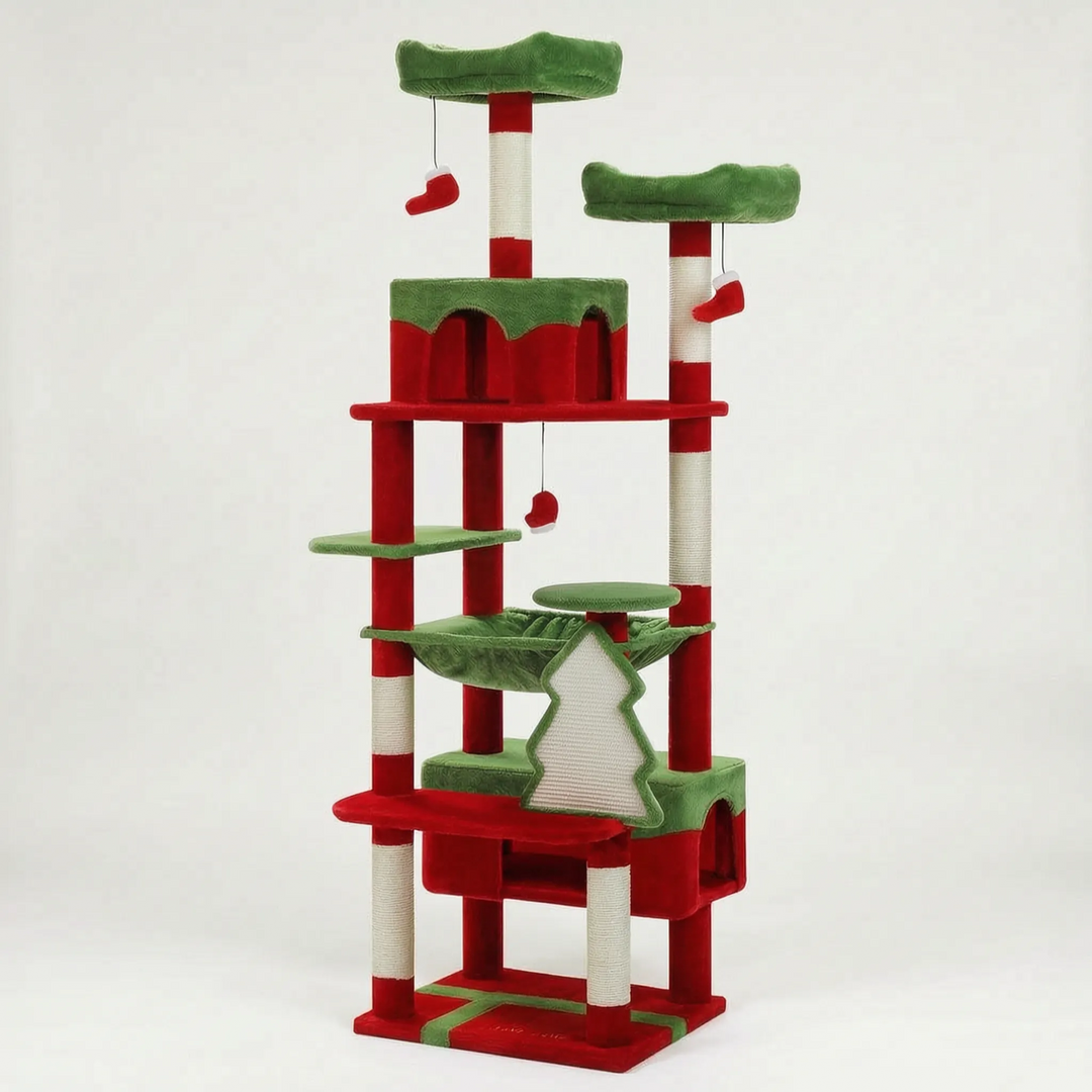 Großer Mehrstöckiger Kratzbaum -  Scratchopia