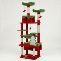 Großer Mehrstöckiger Kratzbaum -  Scratchopia