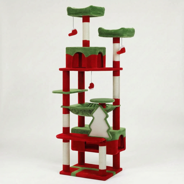 Großer Mehrstöckiger Kratzbaum -  Scratchopia