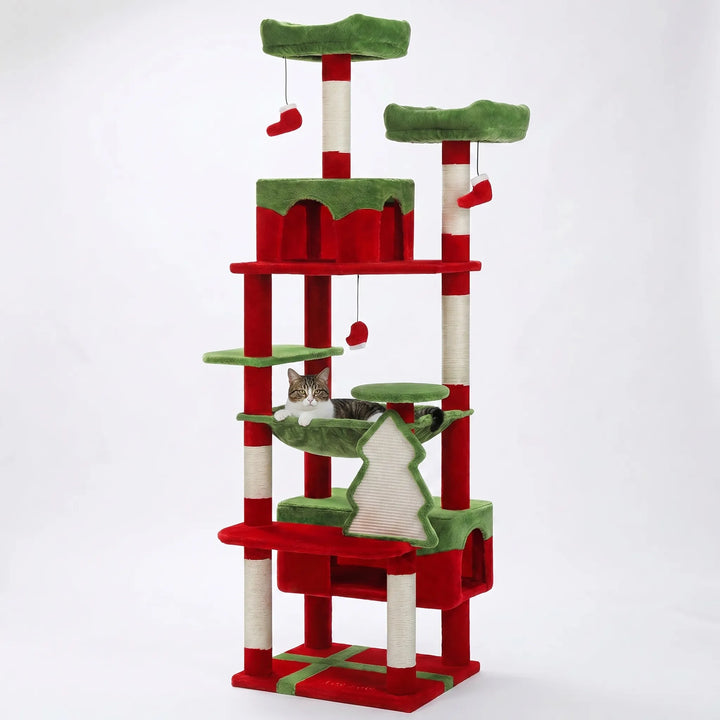 Großer Mehrstöckiger Kratzbaum Für Wohnungskatzen -  CatCastle