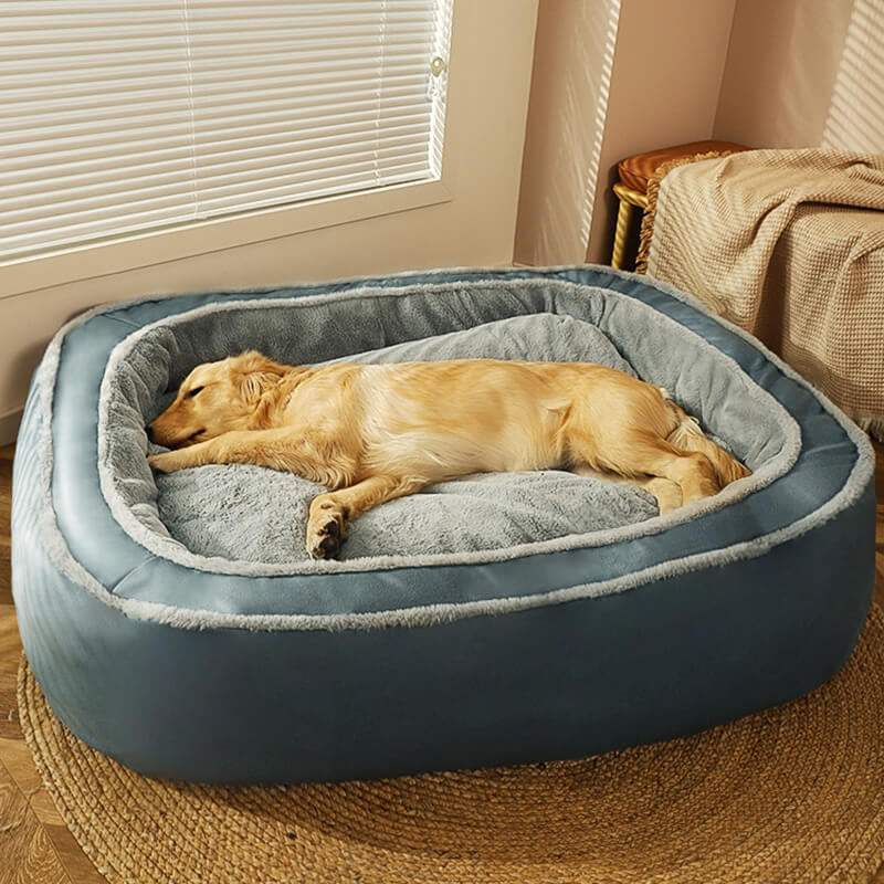 Großes Hundebett Mit Rand -  Zennox