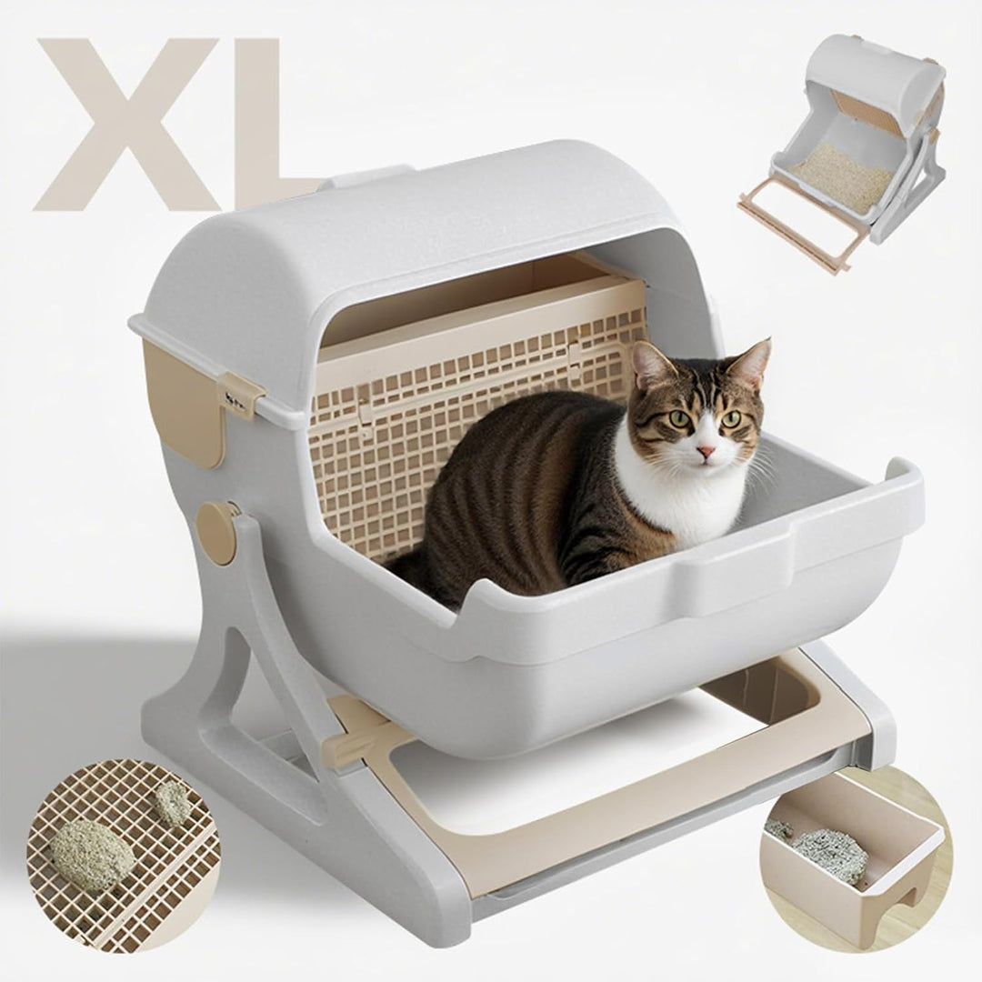 Halbautomatische Katzentoilette -  Siftora