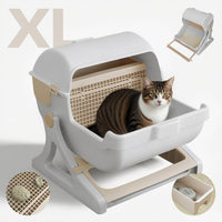 Halbautomatische Katzentoilette -  Siftora