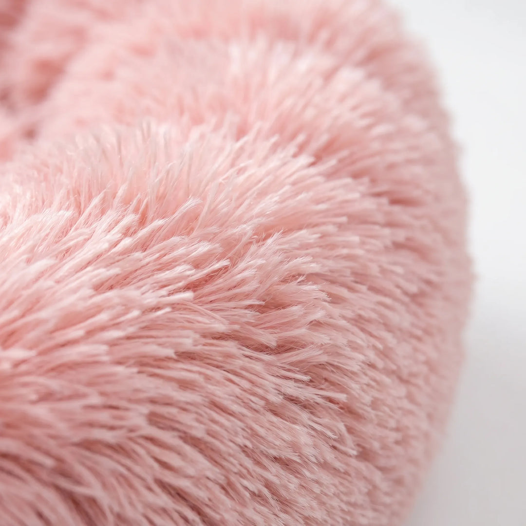 Halbgeschlossenes Flauschiges Haustierbett -  Snoozo