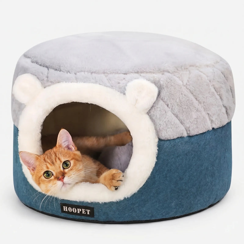 Halbgeschlossenes Haustierhaus Mit Eingang -  Cozycave