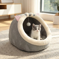 Halbgeschlossenes Katzenbett -  Purrla