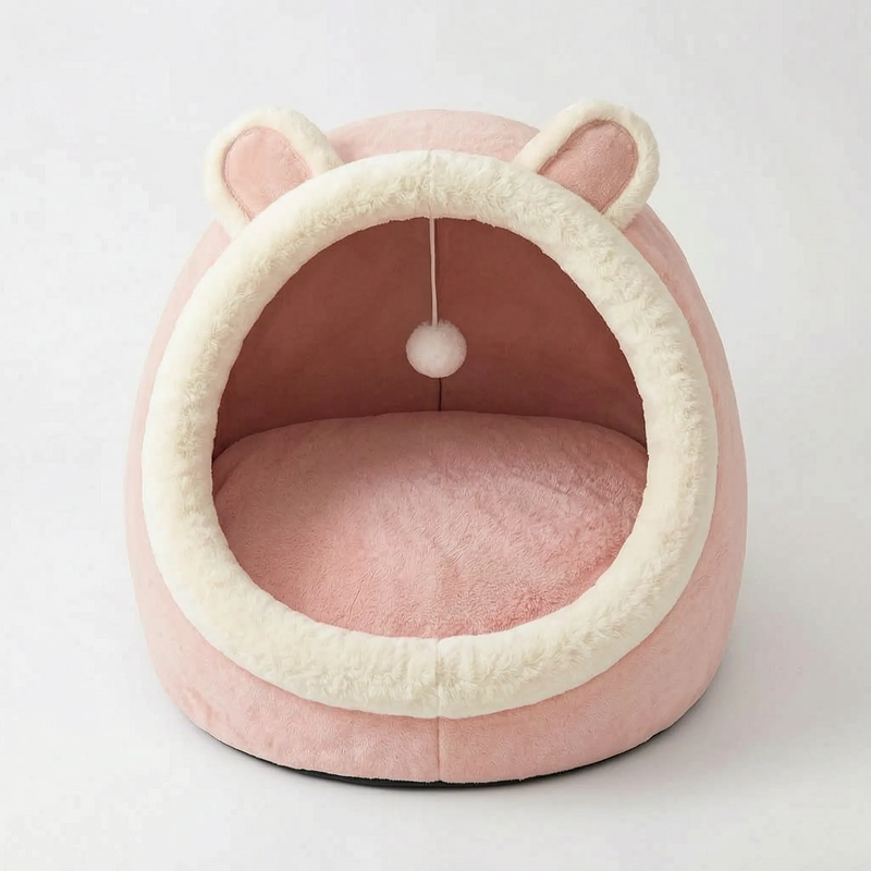 Halbgeschlossenes Katzenbett -  Purrla
