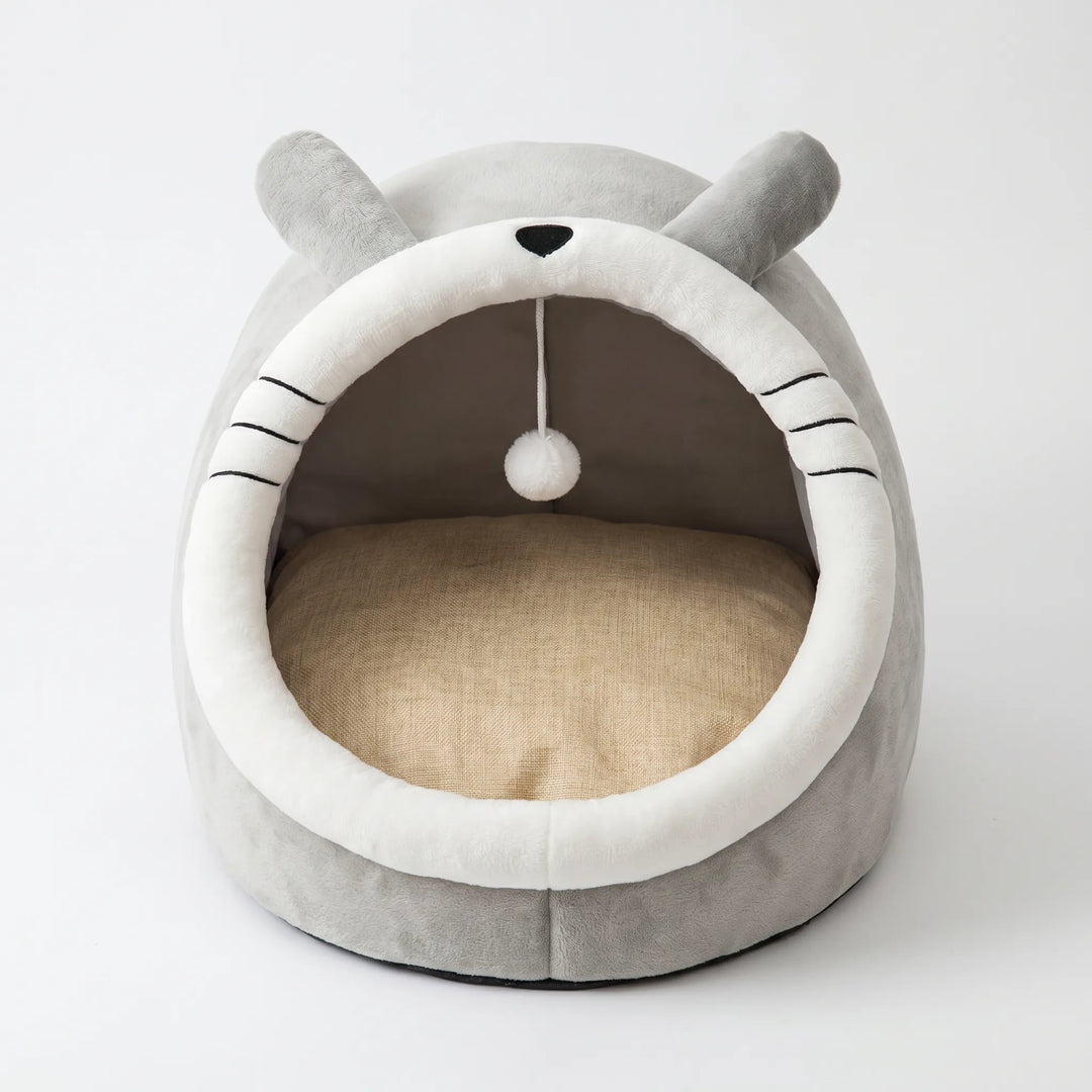 Halbgeschlossenes Katzenbett -  Purrla