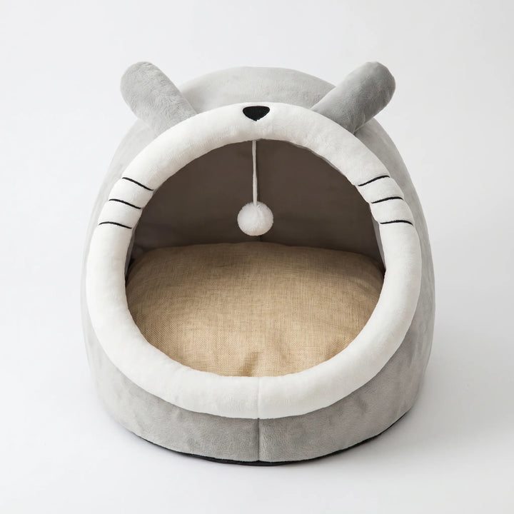 Halbgeschlossenes Katzenbett -  Purrla