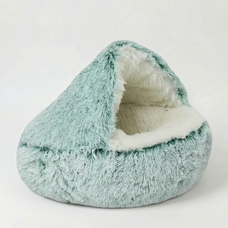 Halbgeschlossenes Kuschelbett Für Katzen -  Snugshell