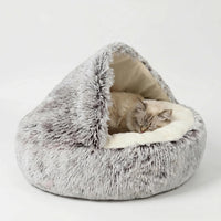 Halbgeschlossenes Kuschelbett Für Katzen -  Snugshell