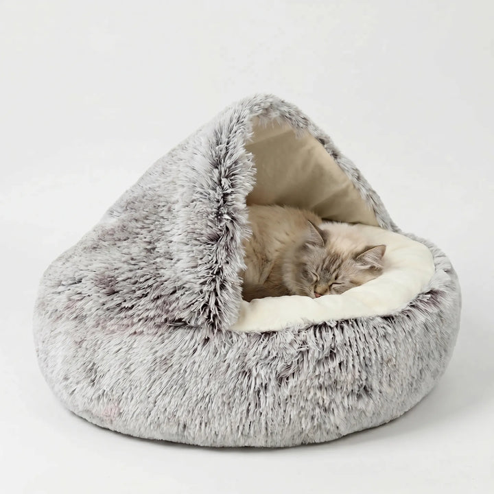 Halbgeschlossenes Kuschelbett Für Katzen -  Snugshell