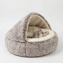 Halbgeschlossenes Kuschelbett Für Katzen -  Snugshell