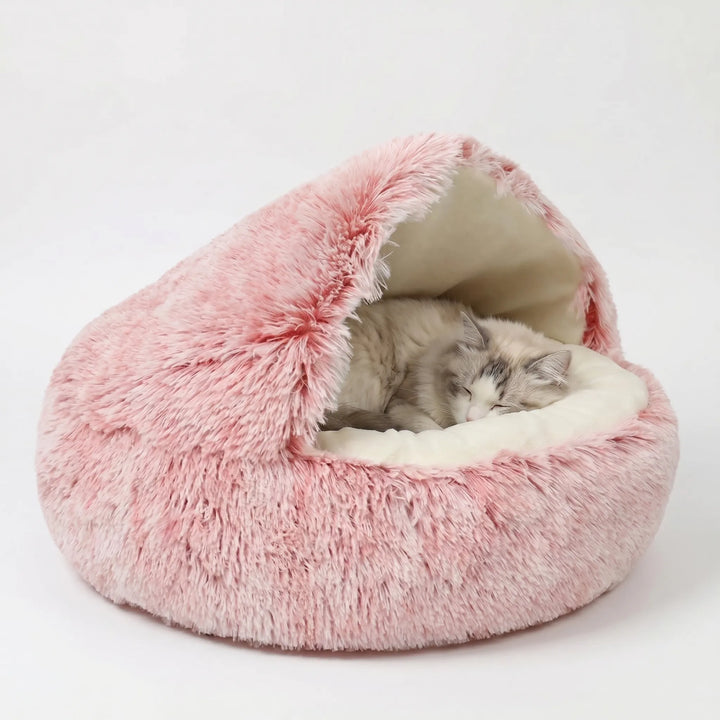Halbgeschlossenes Kuschelbett Für Katzen -  Snugshell