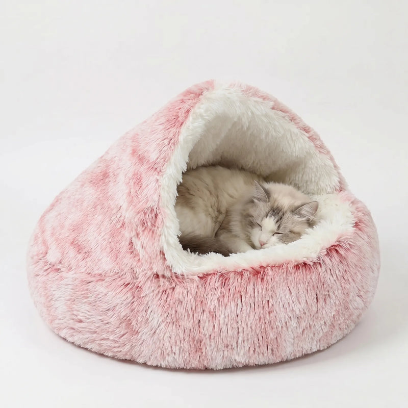 Halbgeschlossenes Kuschelbett Für Katzen -  Snugshell