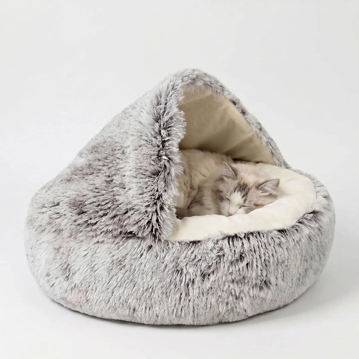 Halbgeschlossenes Kuschelbett Für Katzen -  Snugshell