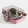 Halboffene Katzentoilette Mit Spritzschutz -  Pawvault