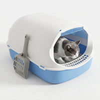Halboffene Katzentoilette Mit Spritzschutz -  Pawvault