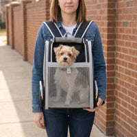 Haustierrucksack Mit Sichtfenster -  Purrvis