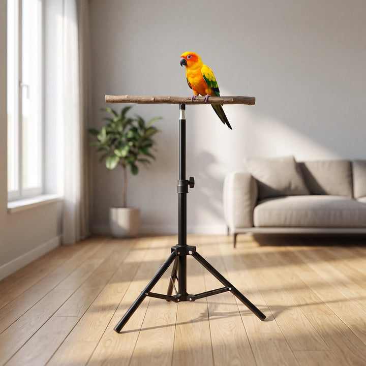 Höhenverstellbarer Vogelständer -  Wingar