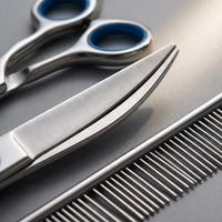 Hundefriseurschere Mit Rundkopf Für Präzision -  GroomEdge